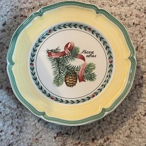 Villeroy & Boch French Garden Christmas Plate